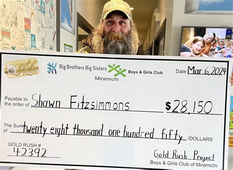 miramichi gold rush winner today|March 6, 2024 – GR WINNER Shawn Fitzsimmons.